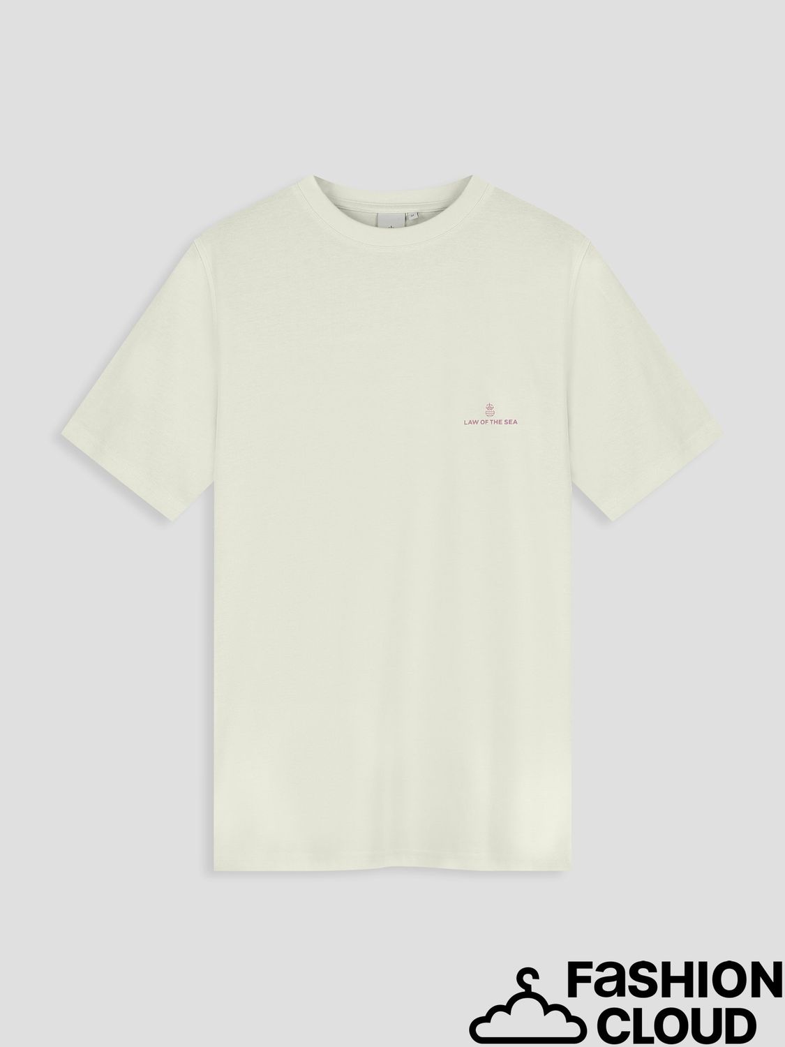 Law Of The Sea LAW TEE LOGO TEE LAW-10432 Almond Milk