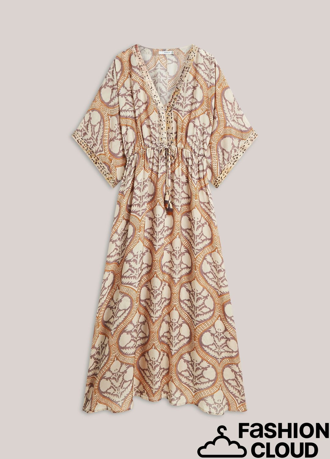 Summum Woman Dress Art deco print 5s1604-12121 120
