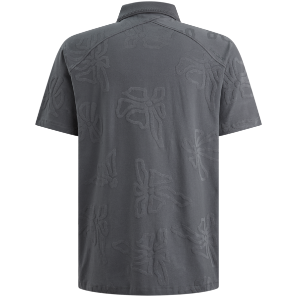 Cast Iron Short sleeve polo regular fit jacq CPSS2605897 Turbulence