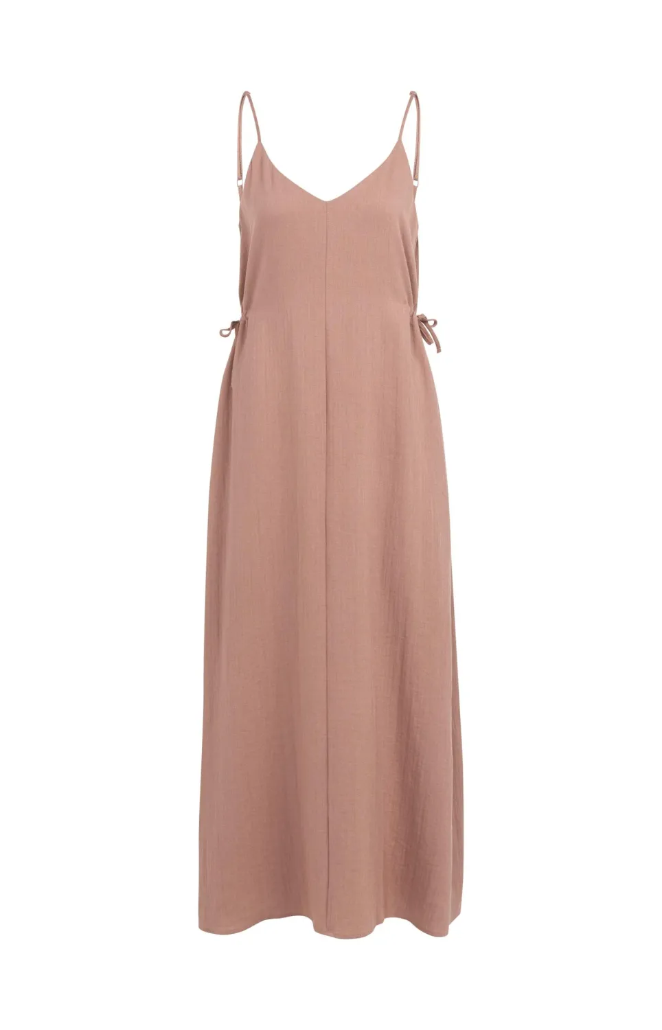 YaYa Strappy dress with drawstrings 01-601215-605 BURLWOOD PINK