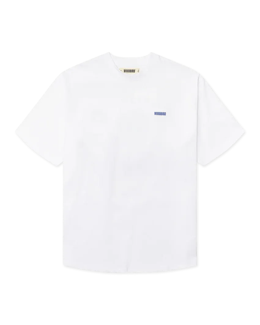 Woodbird WBBaine Octo Tee 2626-402 White Woodbird WBBaine Octo Tee 2626-402 White