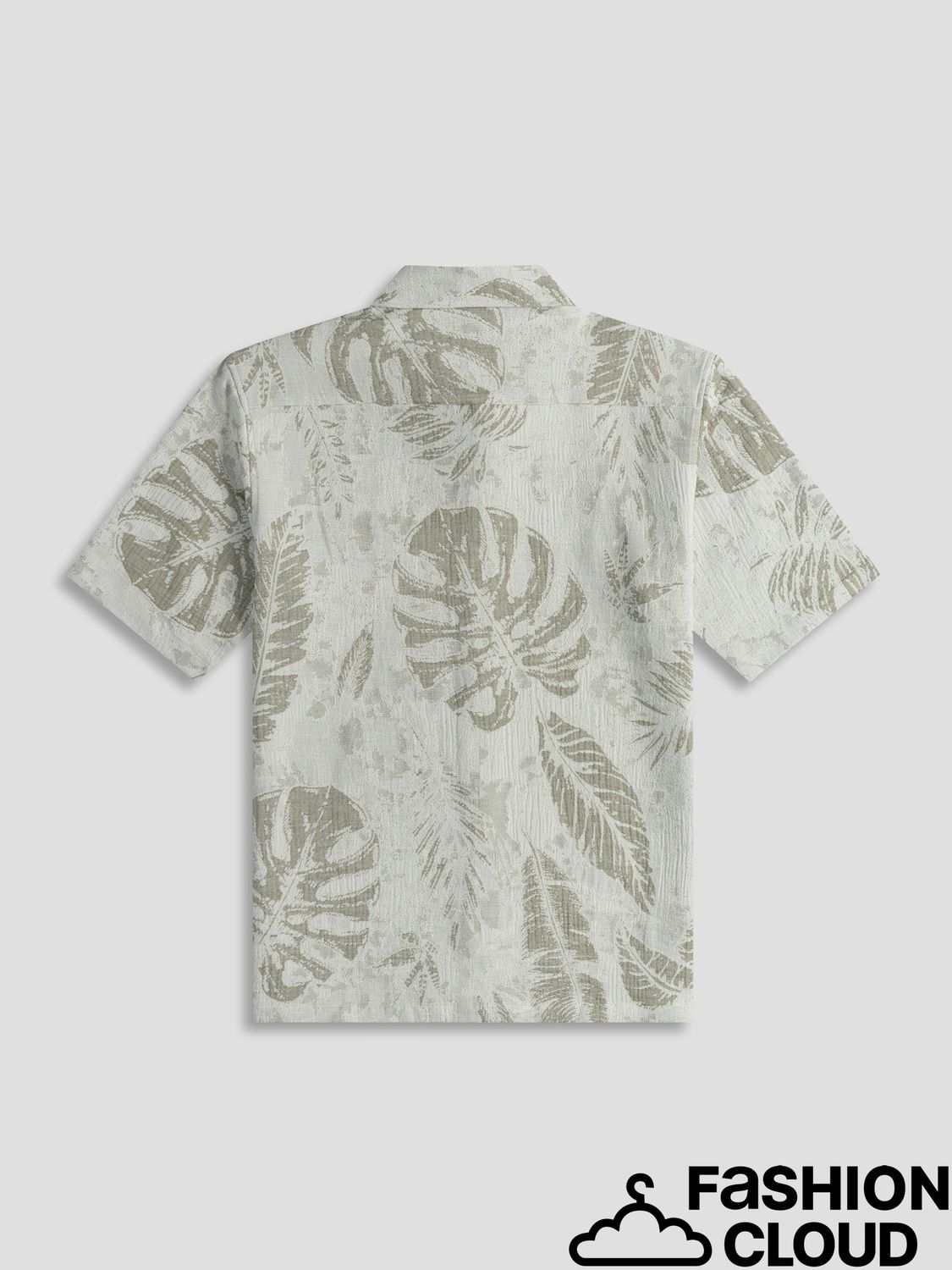 Law Of The Sea THALASSA JACQUARD SHIRT LAW-10410 Tea
