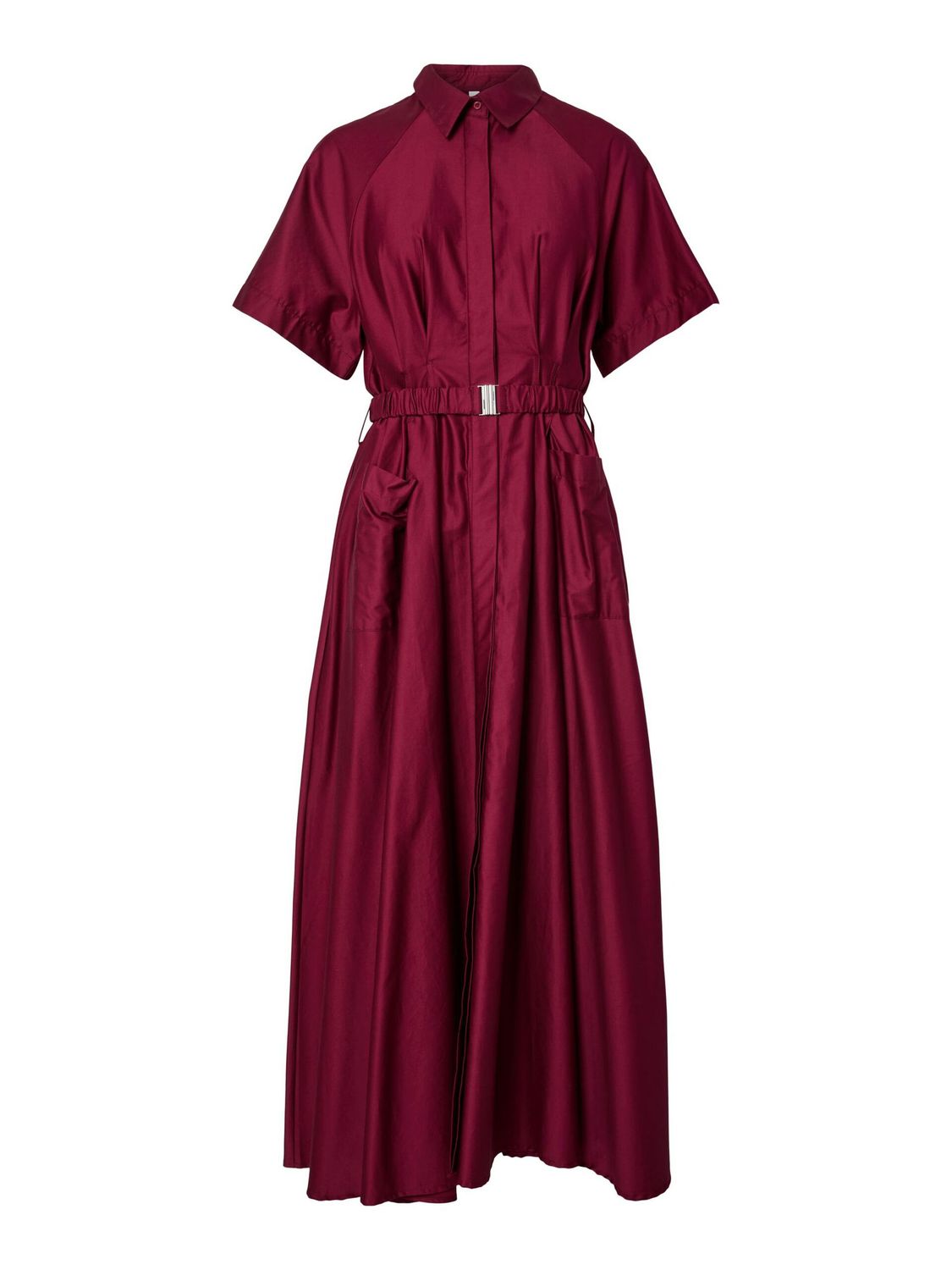 99999 - Algemene gro YASSIMANA SS LONG DRESS 26040123 Rhododendron