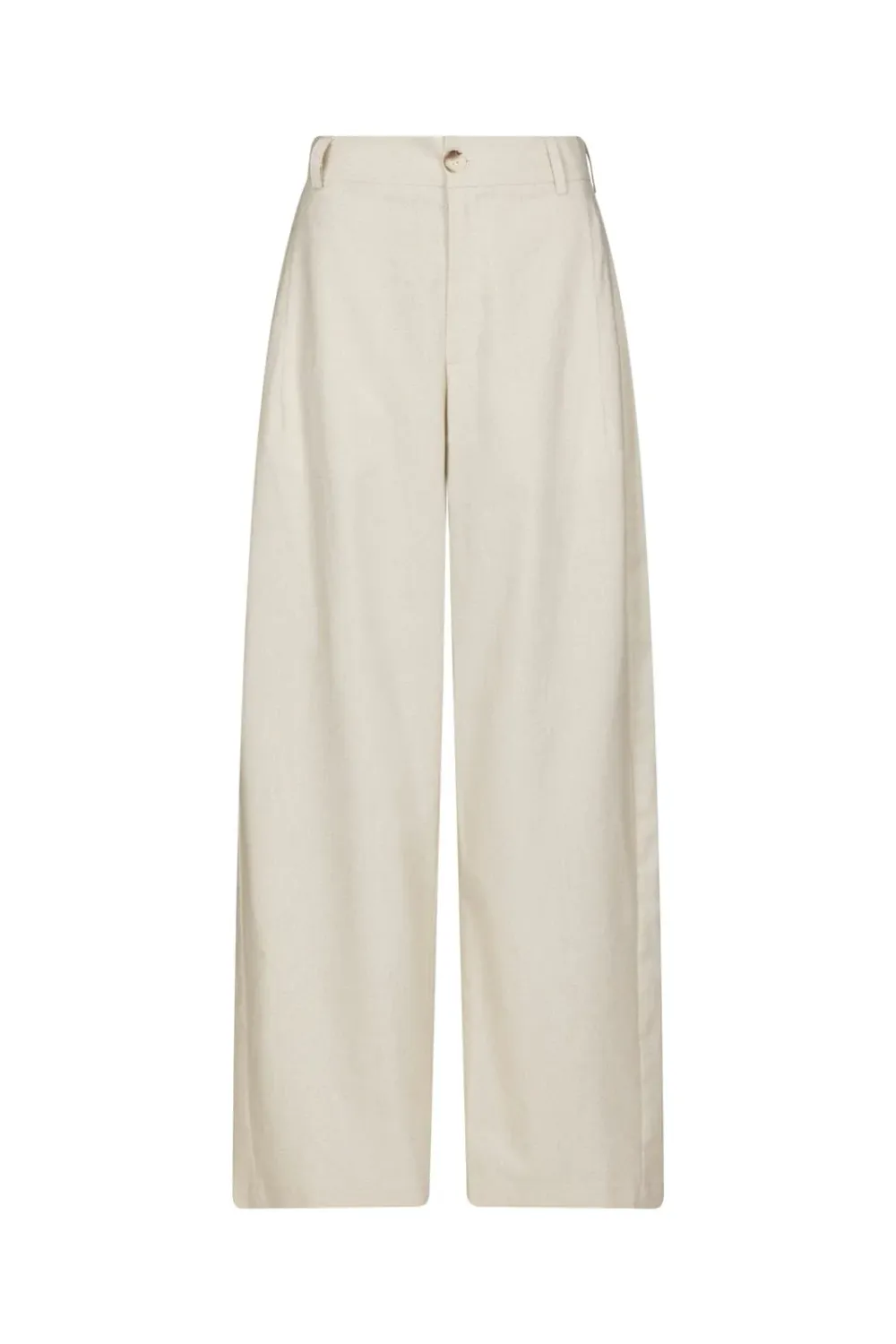 Neo Noir Essiall Linen Pants 169044 Creme