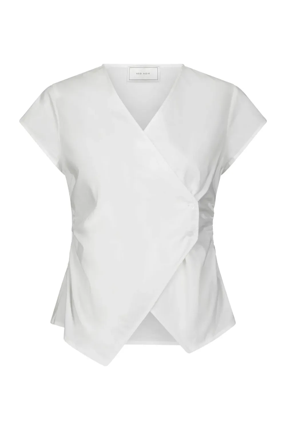 Neo Noir Fidi Poplin Top 168088 White