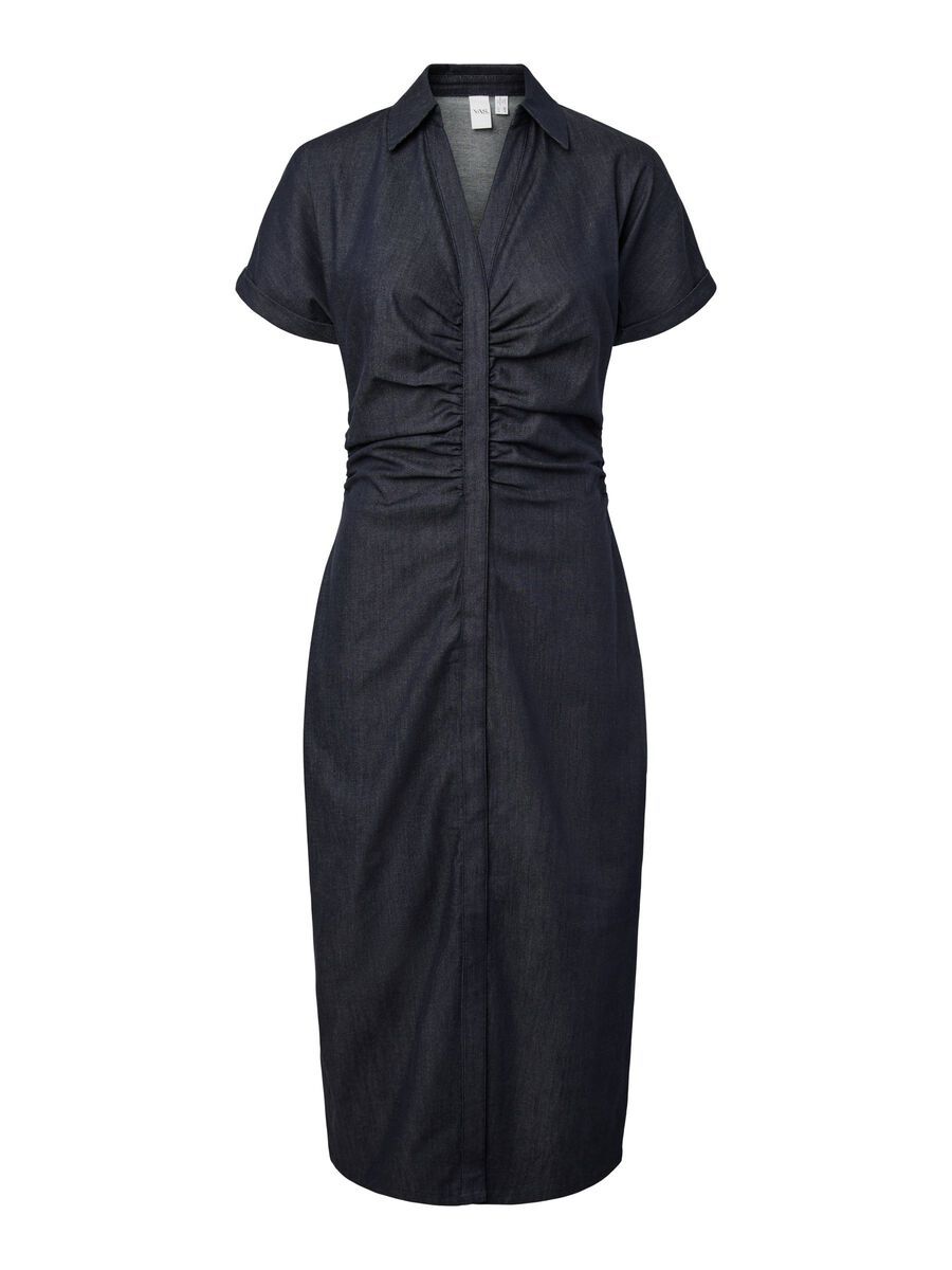 YASFILIO SS LONG DRESS 26041160 Indigo YASFILIO SS LONG DRESS 26041160 Indigo