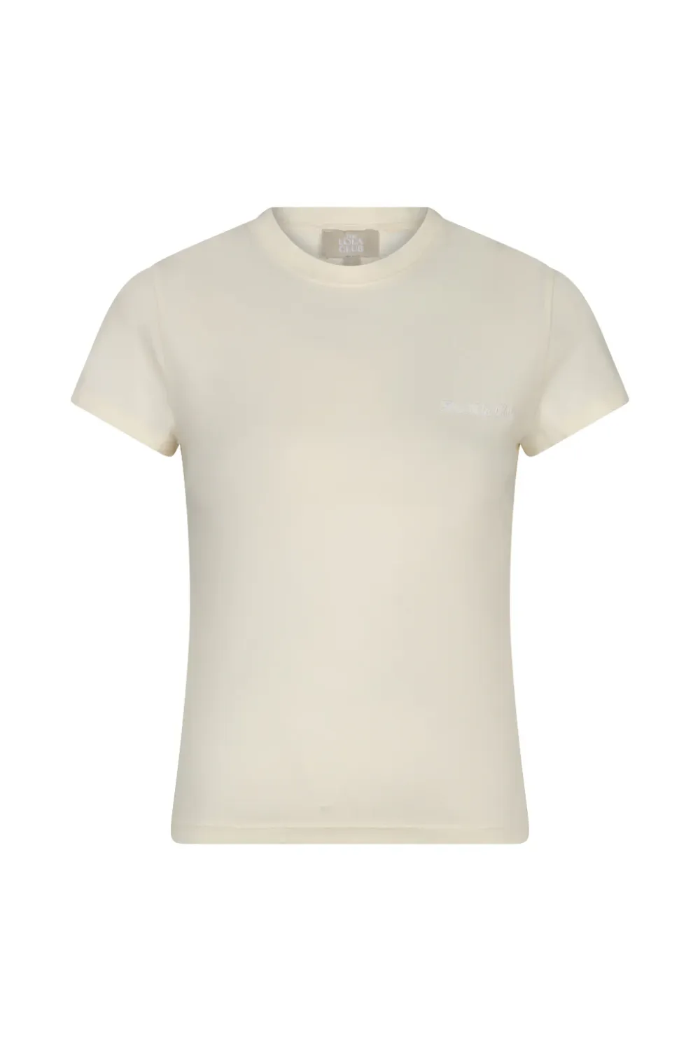 The Lola Club Nicole Tee Nicole-002 Vanilla