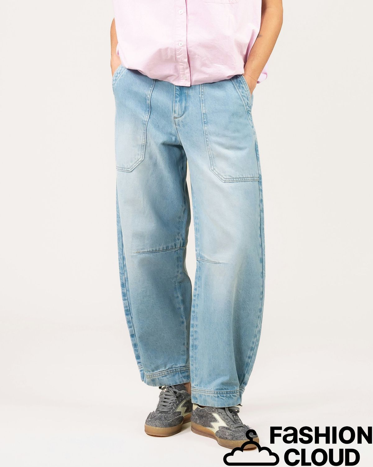 Kuyichi Jane Barrel Light Blue 26105216 Light Blue