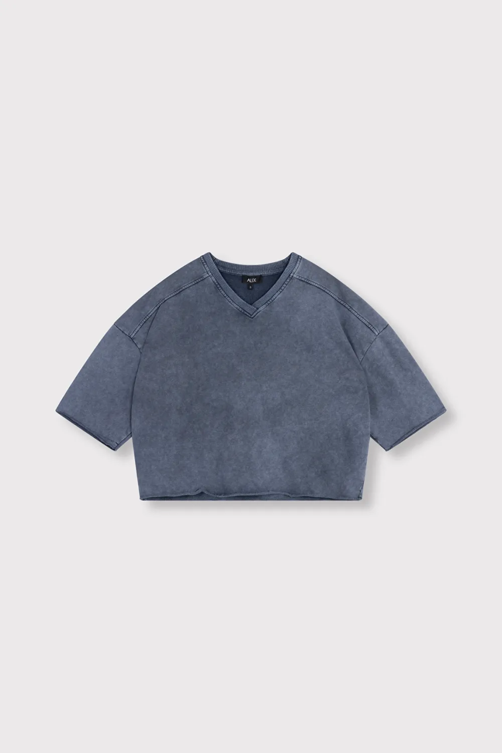 Alix the Label CUT SEAM SWEAT T-SHIRT 2606844797 navy Alix the Label CUT SEAM SWEAT T-SHIRT 2606844797 navy