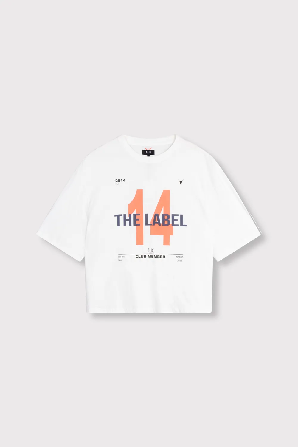 Alix the Label 14 THE LABEL T-SHIRT 2606819803 soft white Alix the Label 14 THE LABEL T-SHIRT 2606819803 soft white
