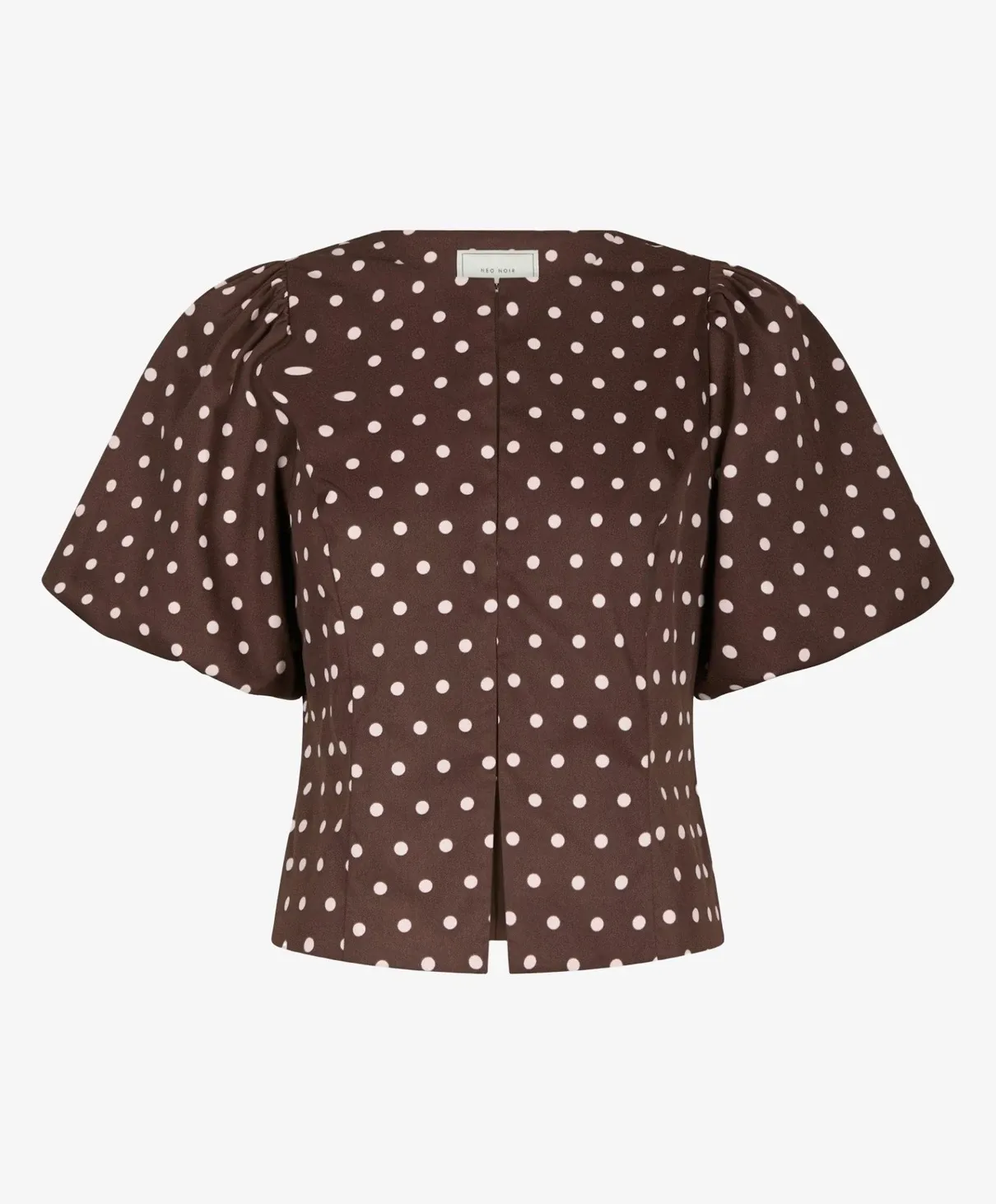 Neo Noir Anela Dot Blouse 167821 Brown