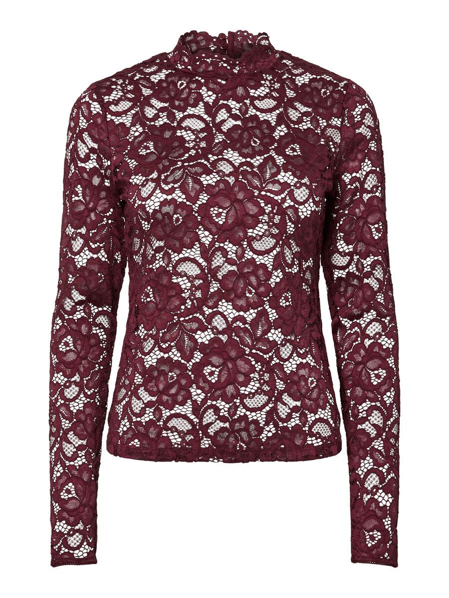 99999 - Algemene gro YASLACEY LS LACE TOP S. NOOS 26039992 Port Royale