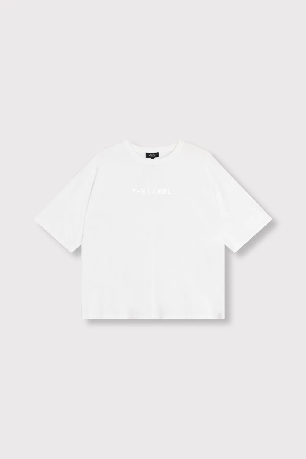 Alix the Label THE LABEL T-SHIRT 2607846805 soft white Alix the Label THE LABEL T-SHIRT 2607846805 soft white