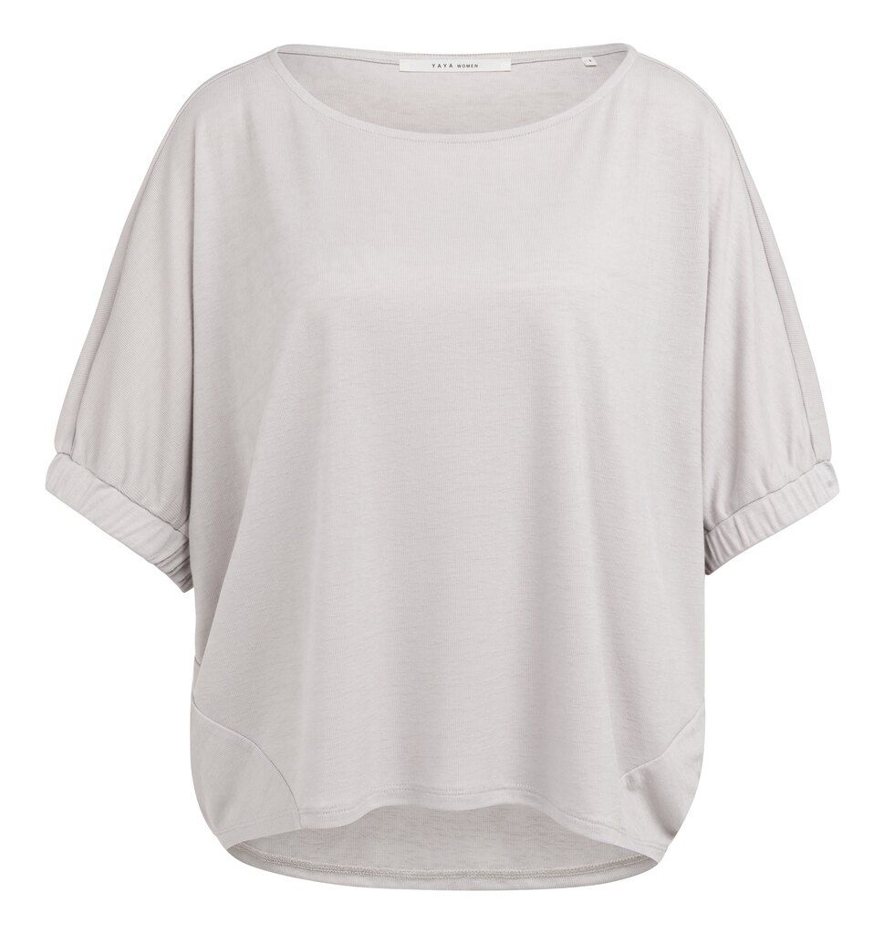 YaYa Top met boothals 01-709388-606 ALABASTER GRAY