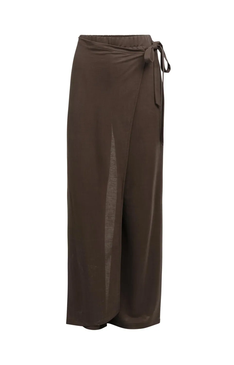 YaYa Broek met overslagdetail 01-309199-606 AUBERGINE PURPLE