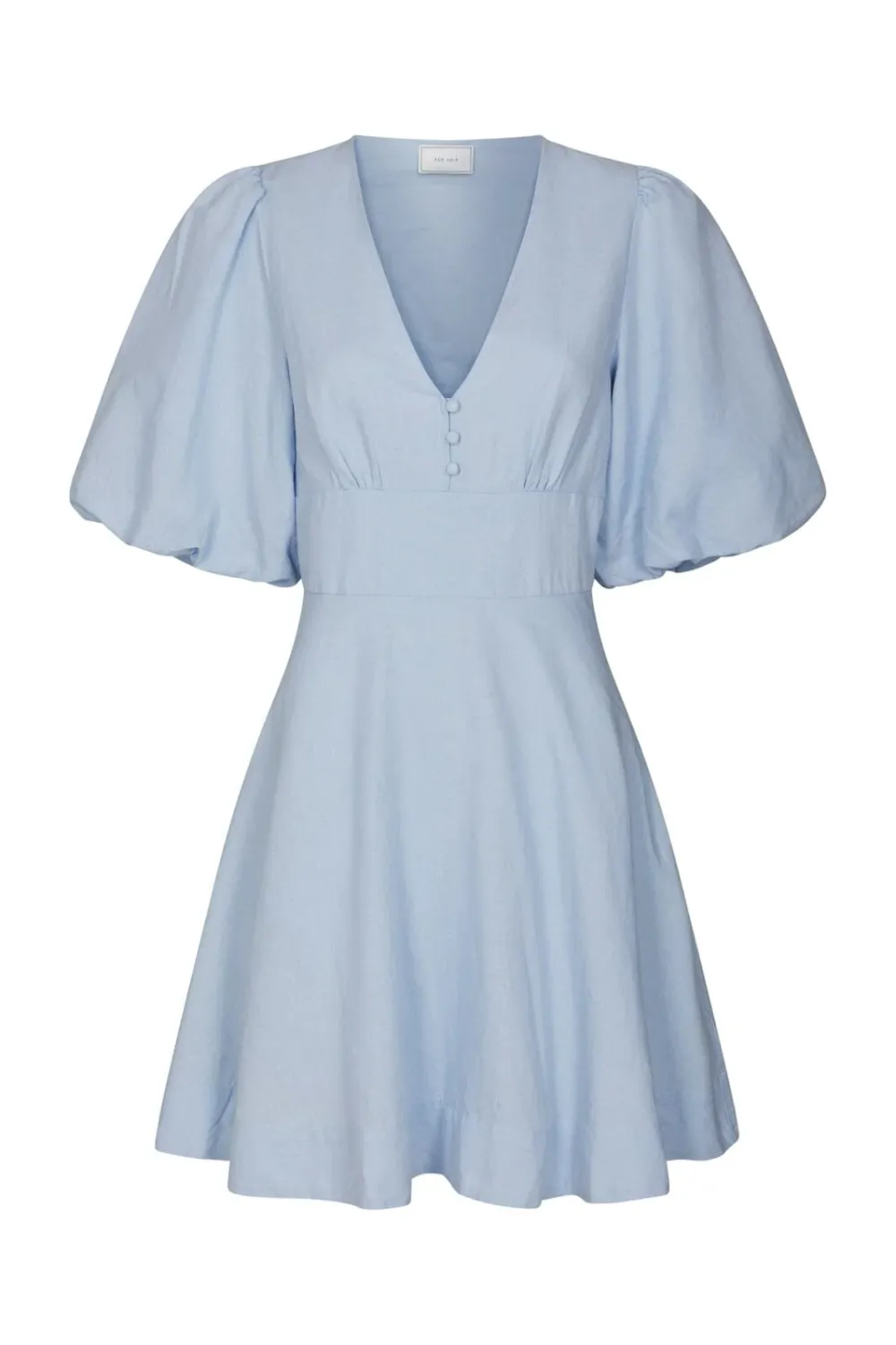 Neo Noir Halli Linen Dress 169330 Light Blue Neo Noir Halli Linen Dress 169330 Light Blue