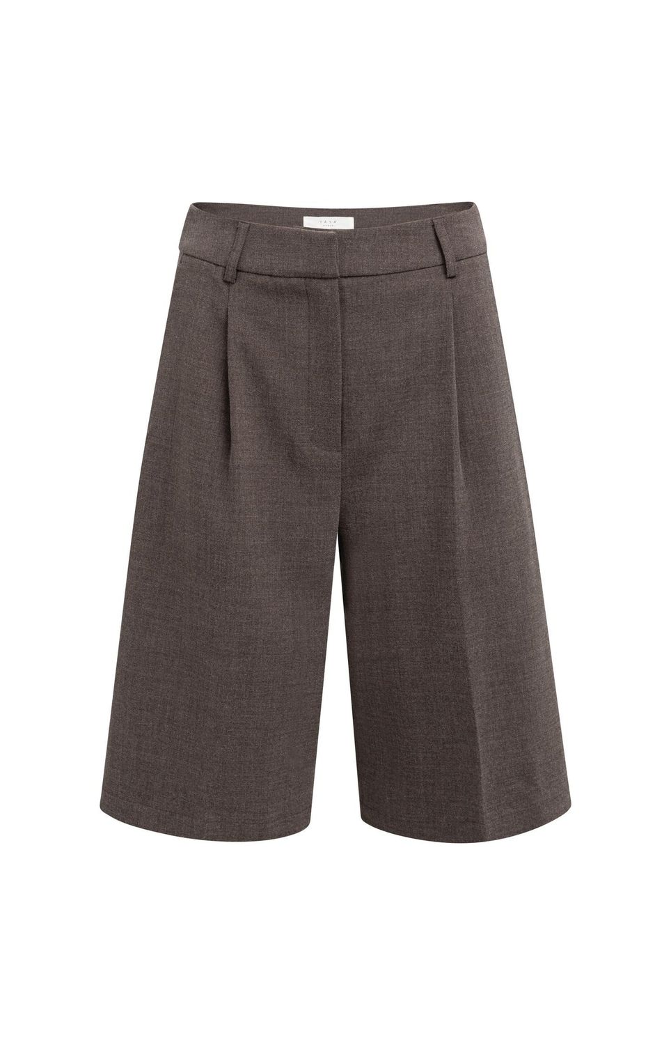 YaYa Bermuda met hoge taille 01-321040-607 DELICIOSO BROWN