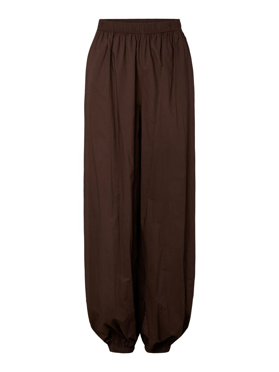 99999 - Algemene gro YASMELVO HW BALLOON PANT S. 26041205 Coffee Bean