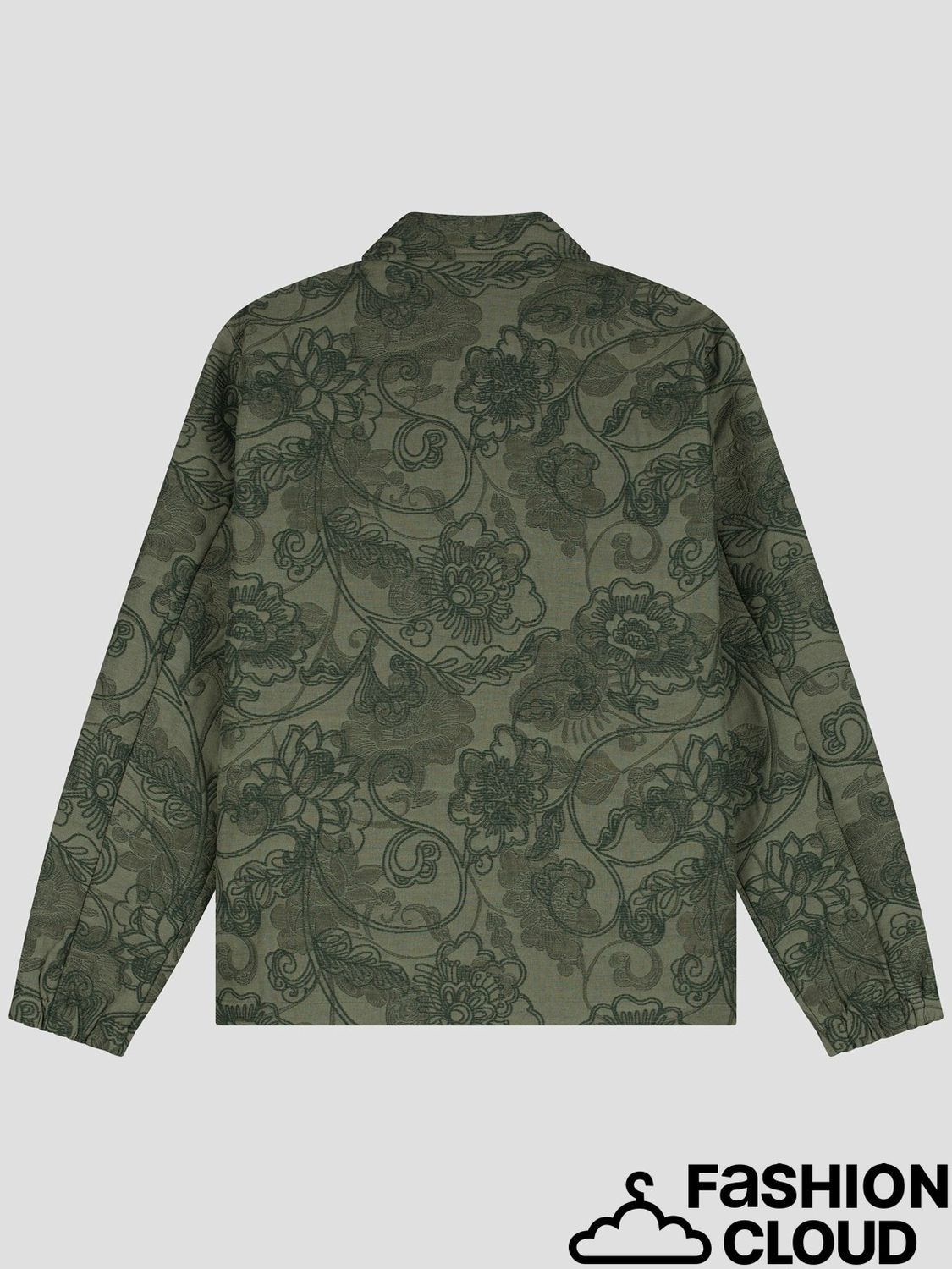 Law Of The Sea DRIV JACQUARD SHIRTJACKET LAW-10494 Olive