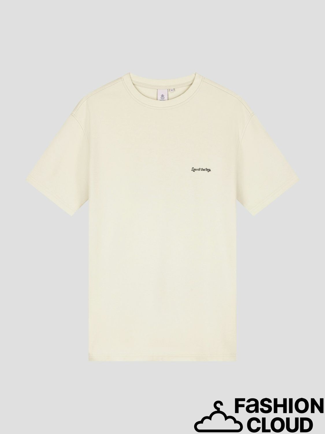 Law Of The Sea LIFE FLOW ARTWORK T-SHIRT LAW-10531 Almond Milk