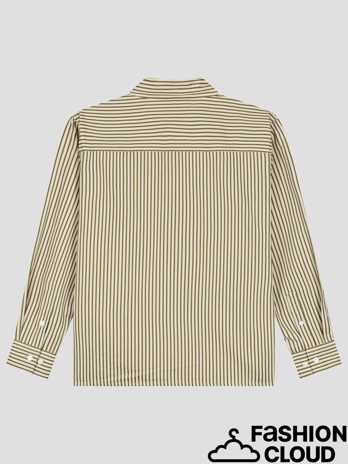 Law Of The Sea STARBOARD YARN DYED STRIPED SHIRT LAW-10481 Beech