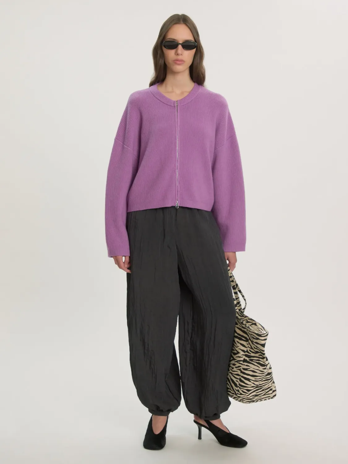 Edited Llleana Cardigan EDT9435003 Crystal Lavender