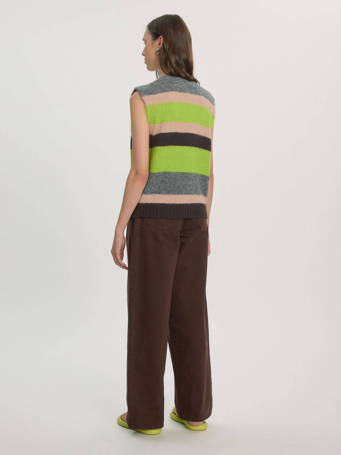 Edited Wedeke Knit Vest EDT9455002 Multi Stripe
