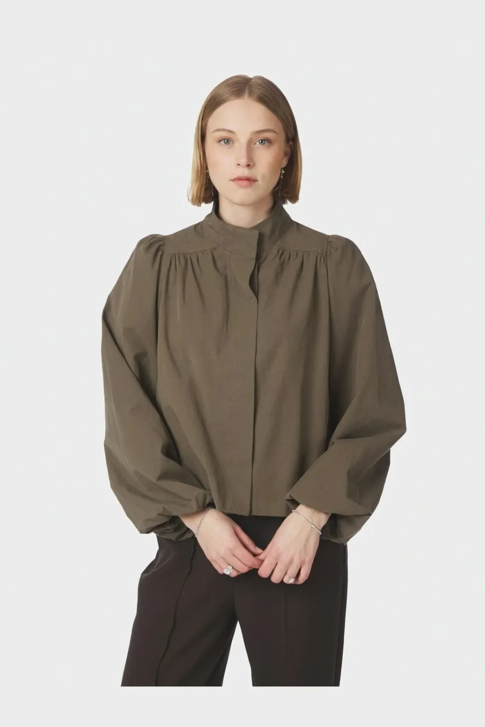 Neo Noir Tirsa Twill Jacket 168103 Army