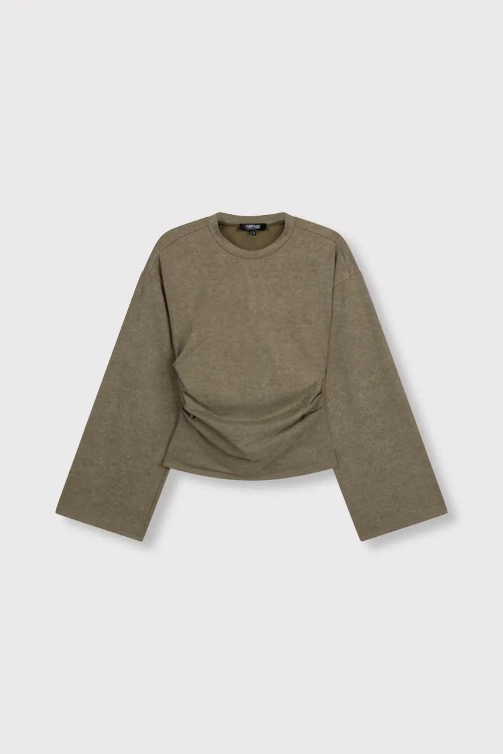 Refined CRUZ LONGSLEEVE R2608814023 army Refined CRUZ LONGSLEEVE R2608814023 army