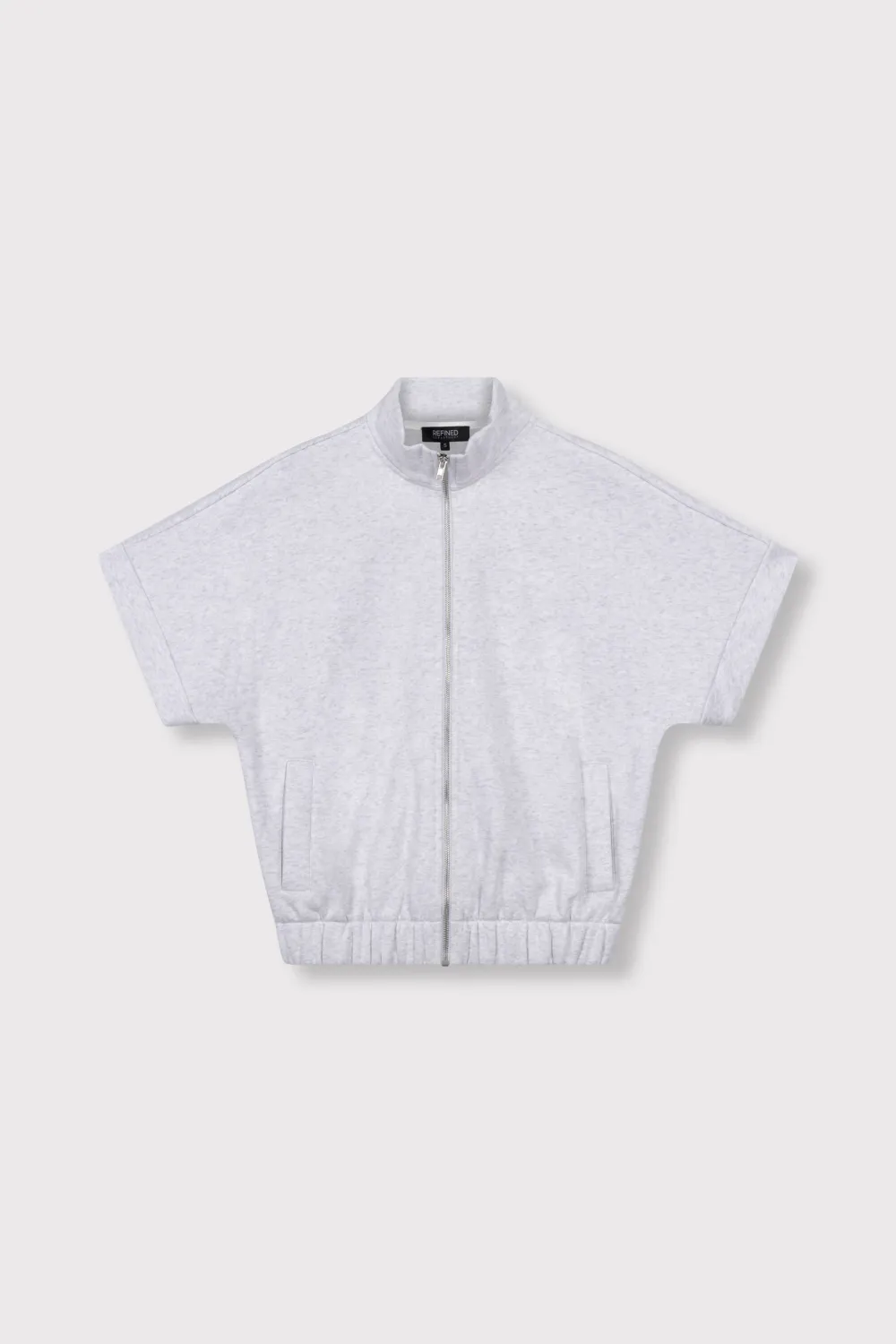 Refined LEONA CARDIGAN R2608403155 grey melange