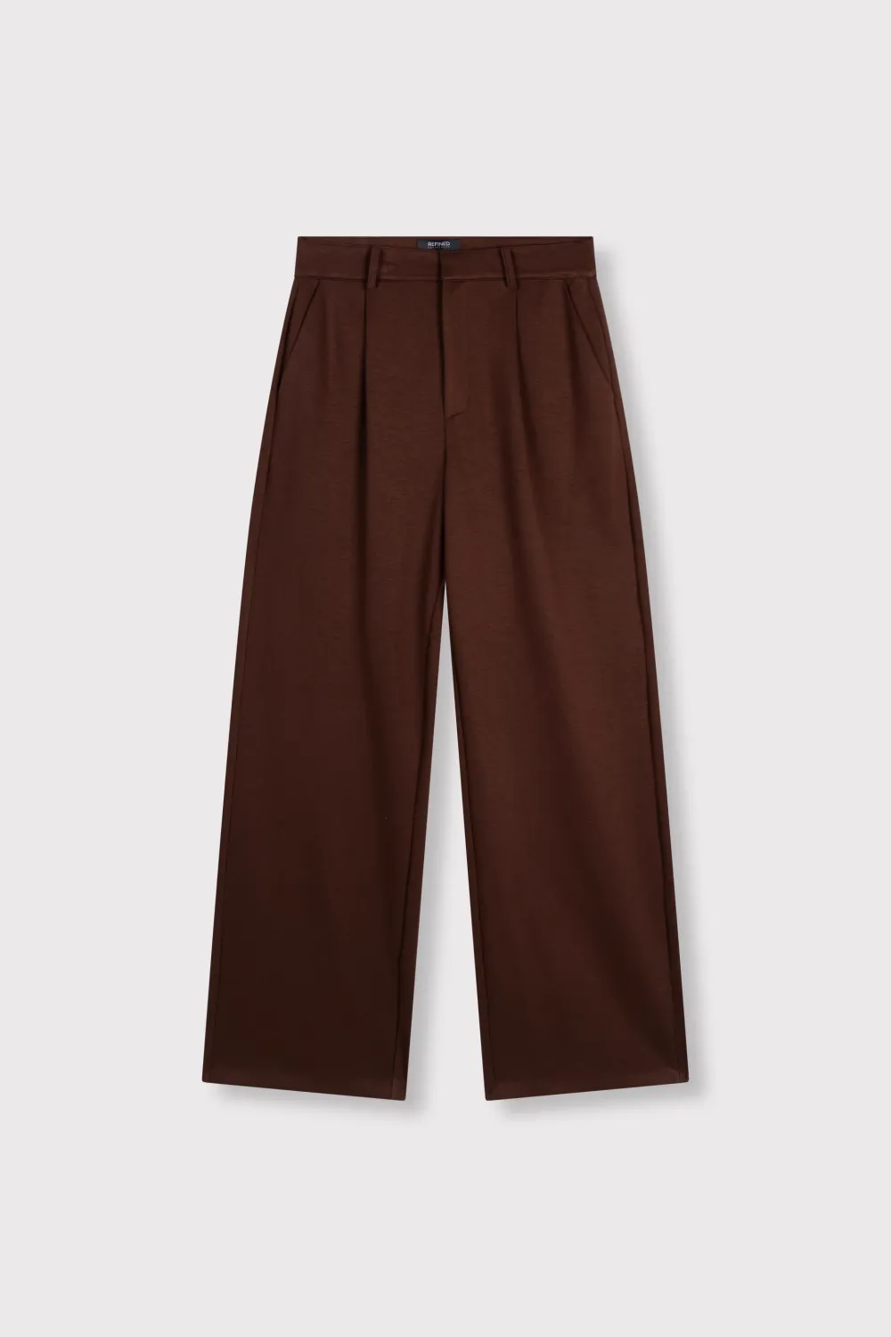 Refined PUCK PANTS R2608162042 choc brown