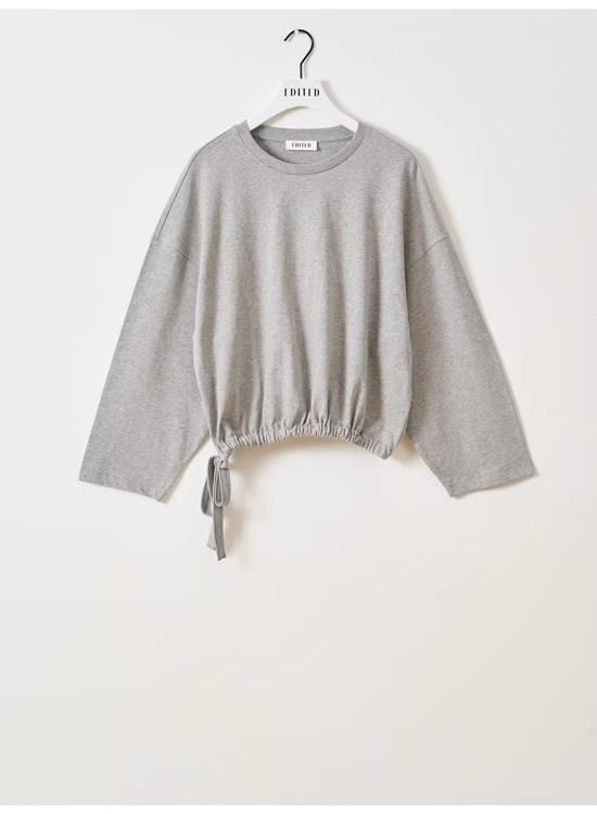 Edited Ilse Longsleeeve EDT99ik001 Grey Melange