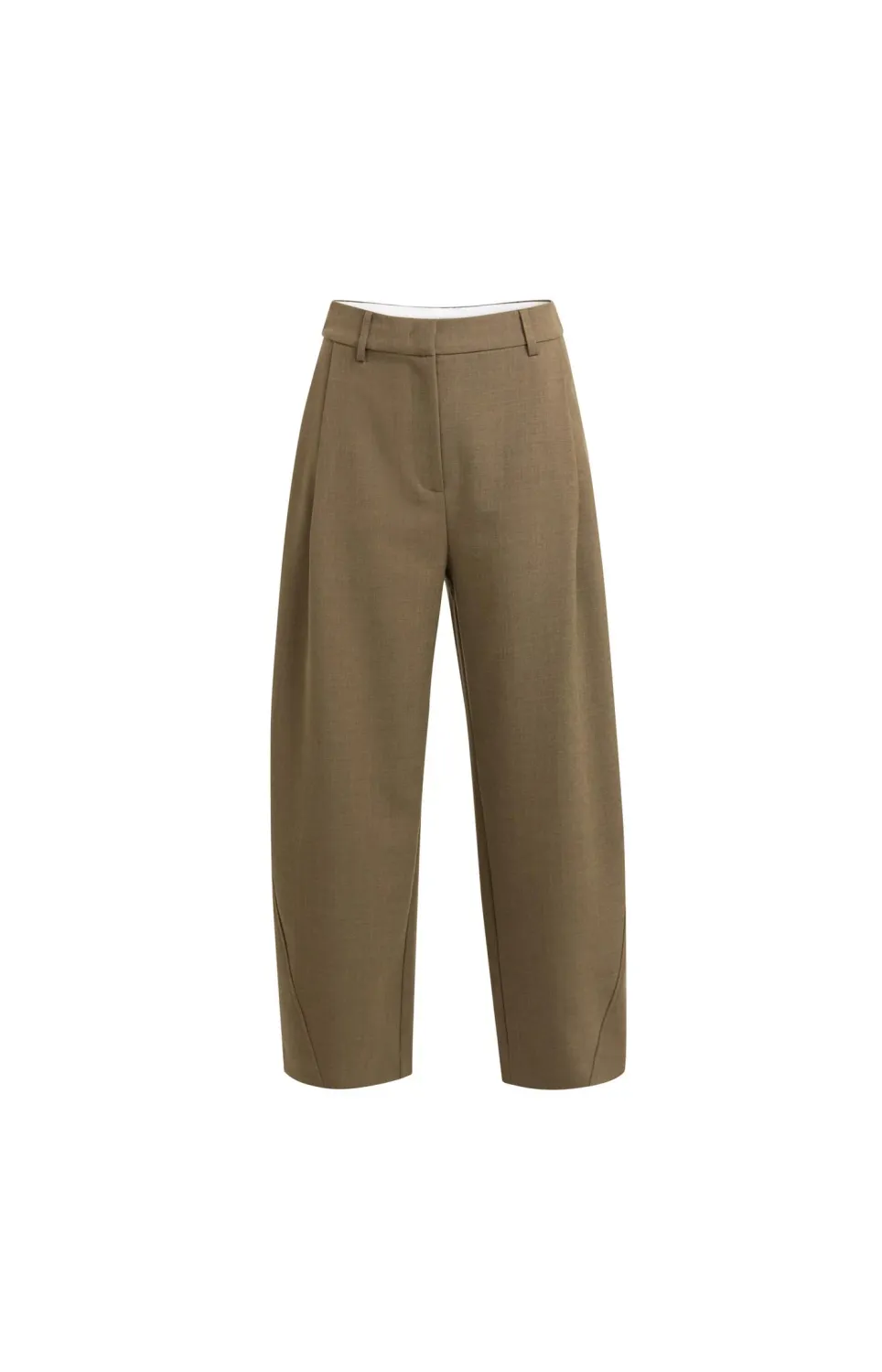 YaYa Geweven broek met rechte pijpe 01-301275-608 TEAK BROWN YaYa Geweven broek met rechte pijpe 01-301275-608 TEAK BROWN
