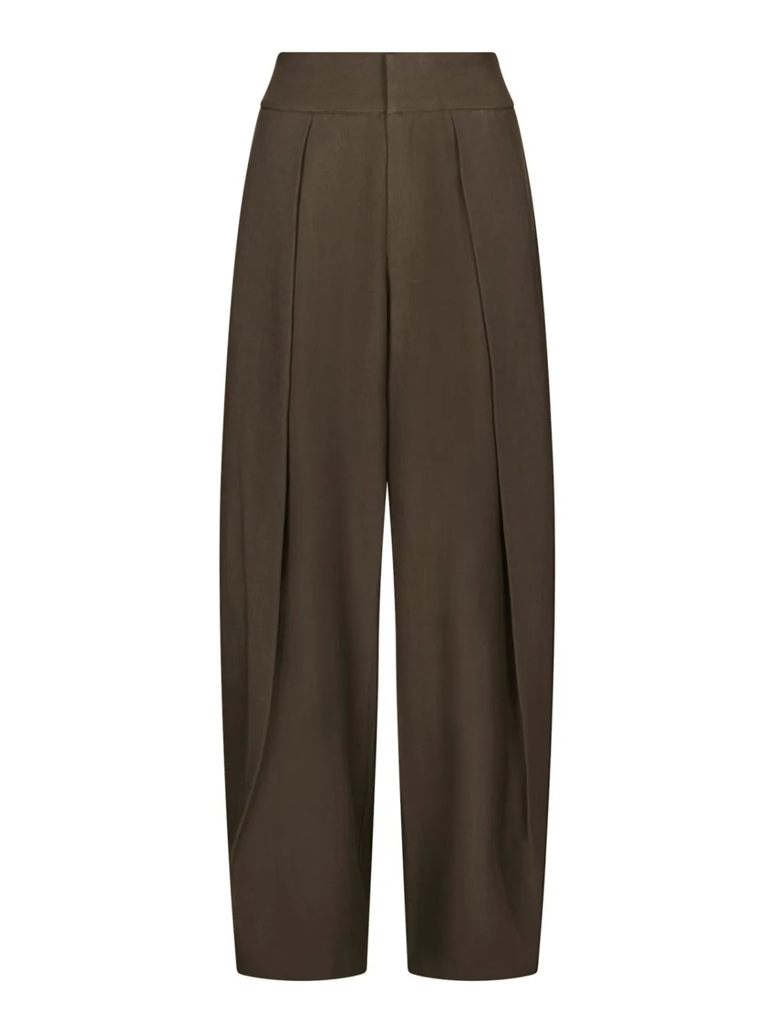 Neo Noir Lucille Structure Pants 169655 Dark brown