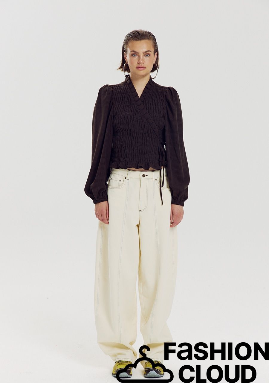 Harper &amp; Yve DEBBY-LS AW6P601 HOT FUDGE