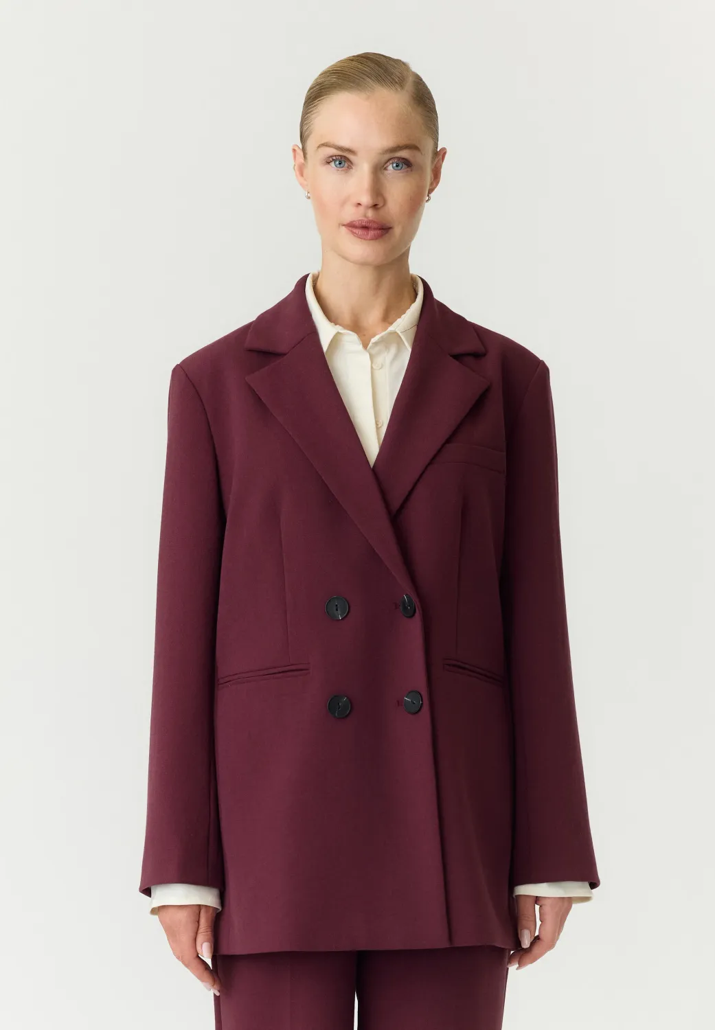 99999 - Algemene gro YASLIKKA LS OVERSIZED BLAZER S. NOO: 26030710 Fig