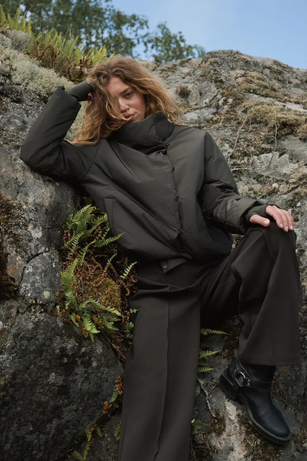 Neo Noir Una Clean Jacket 168479 Dark brown