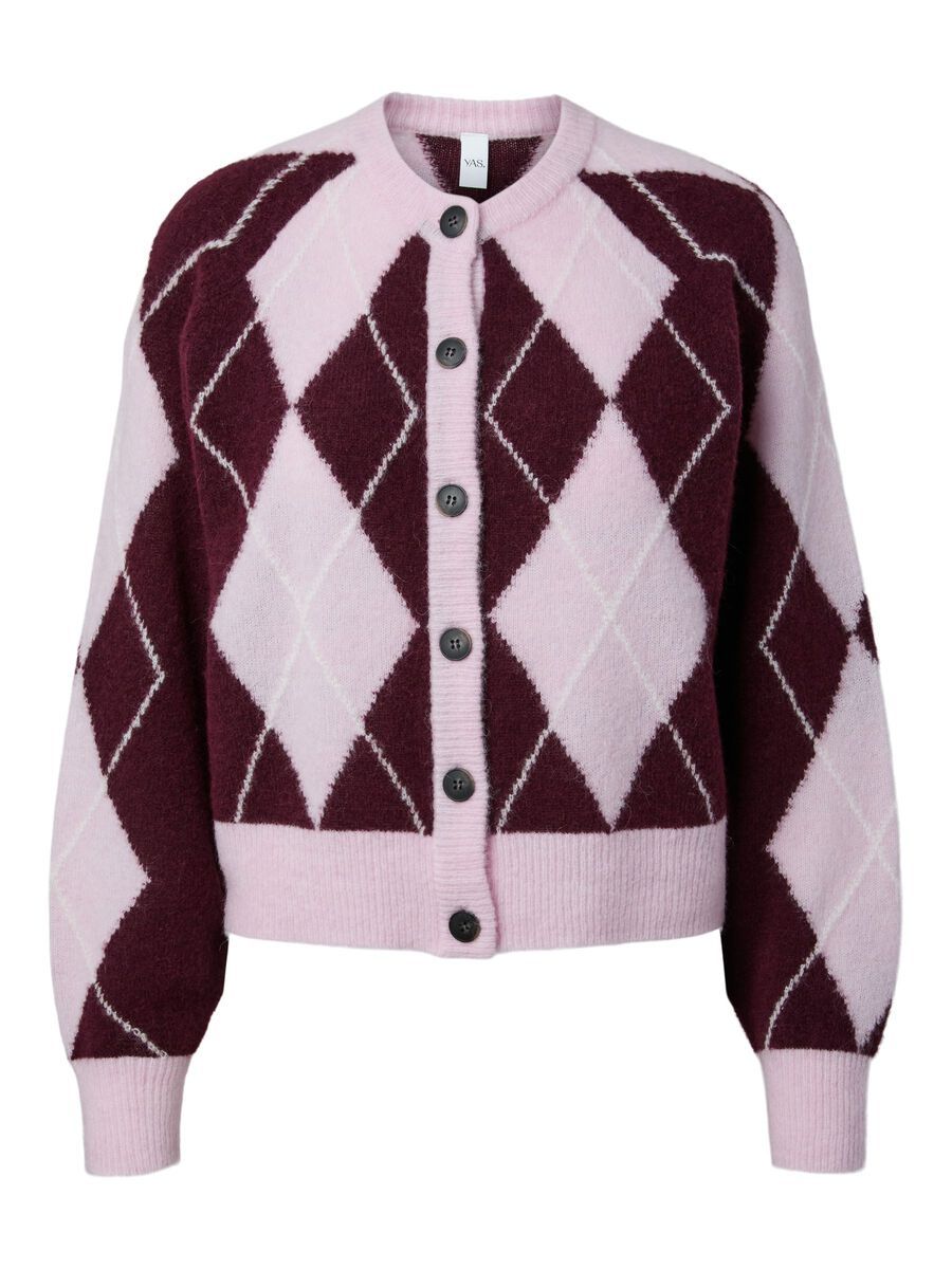 99999 - Algemene gro YASJOHI LS WOOL BLEND CARDIGAN S. N: 26040004 Port Royale
