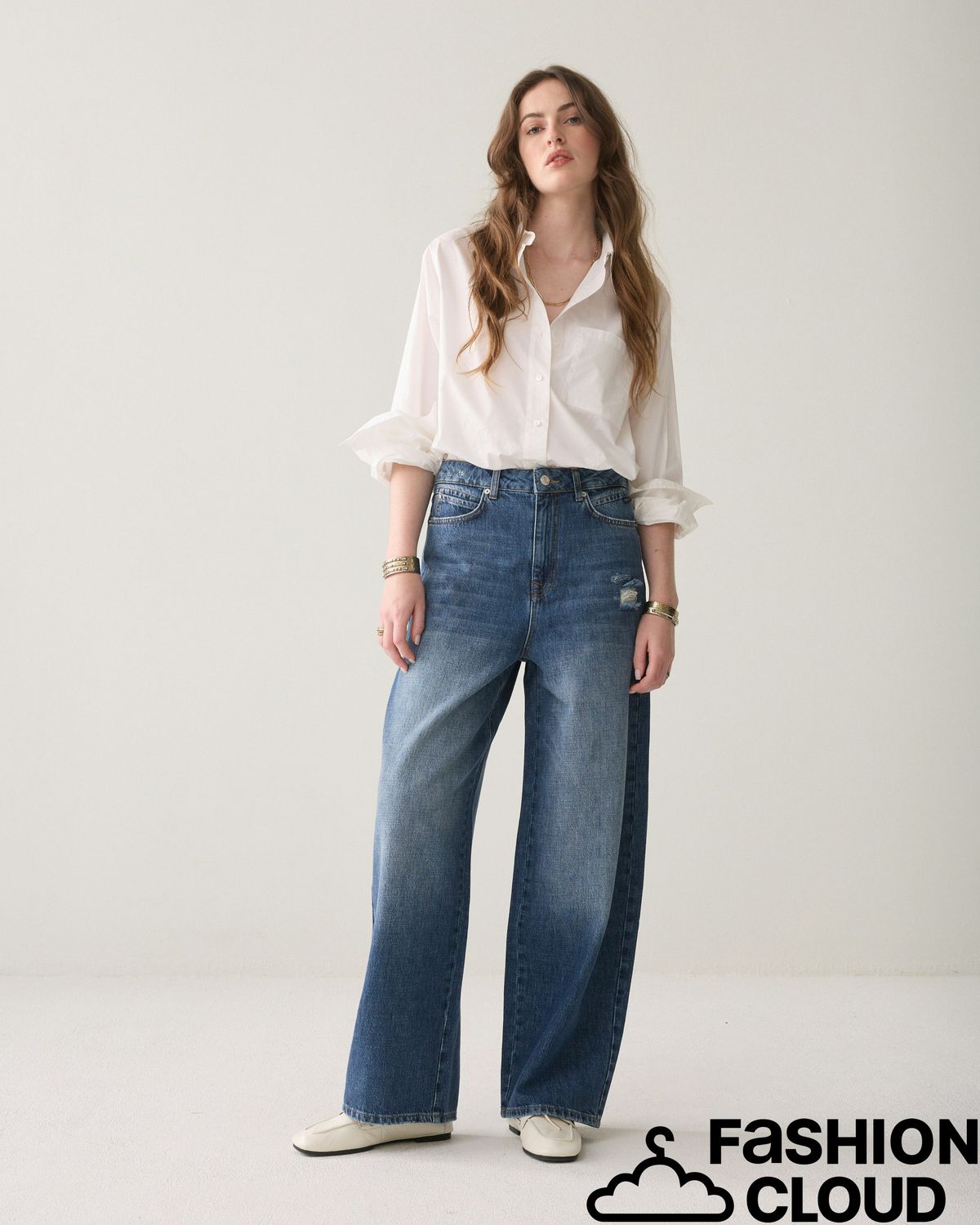 Summum Woman Loose fit jeans Mid weight cotton de 4s3052-5222 453