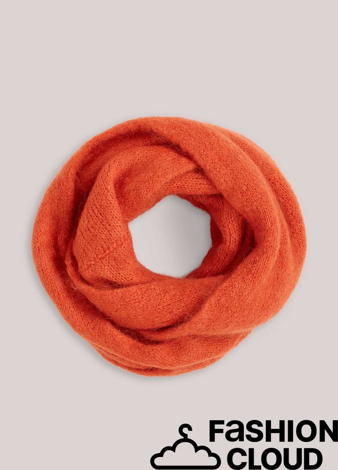 Summum Woman Tube scarf Mohair wool blend knit 8s1126-70100 508