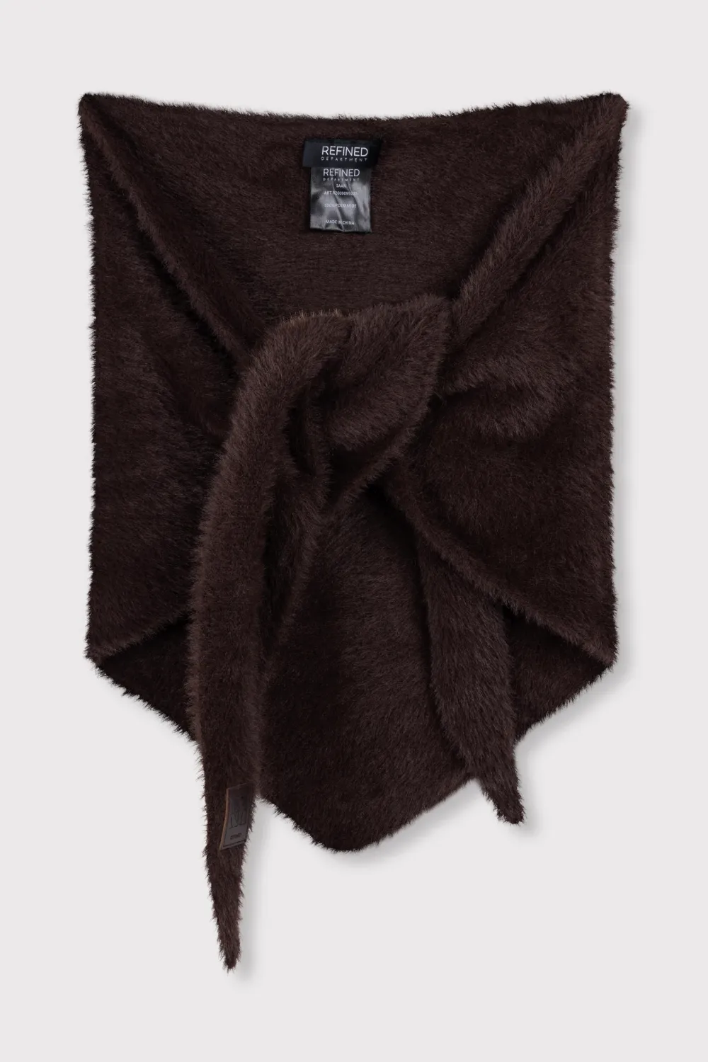 Refined SAAR SCARF R2609099125 choc brown