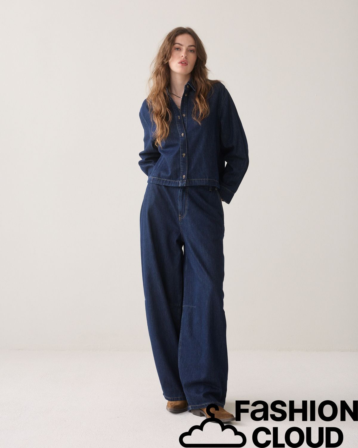 Summum Woman Denim blouse Light Cotton twill 2s3404-5184 492 Summum Woman Denim blouse Light Cotton twill 2s3404-5184 492