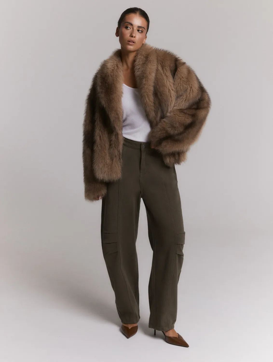 Refined LUKA JACKET R2609460079 brown