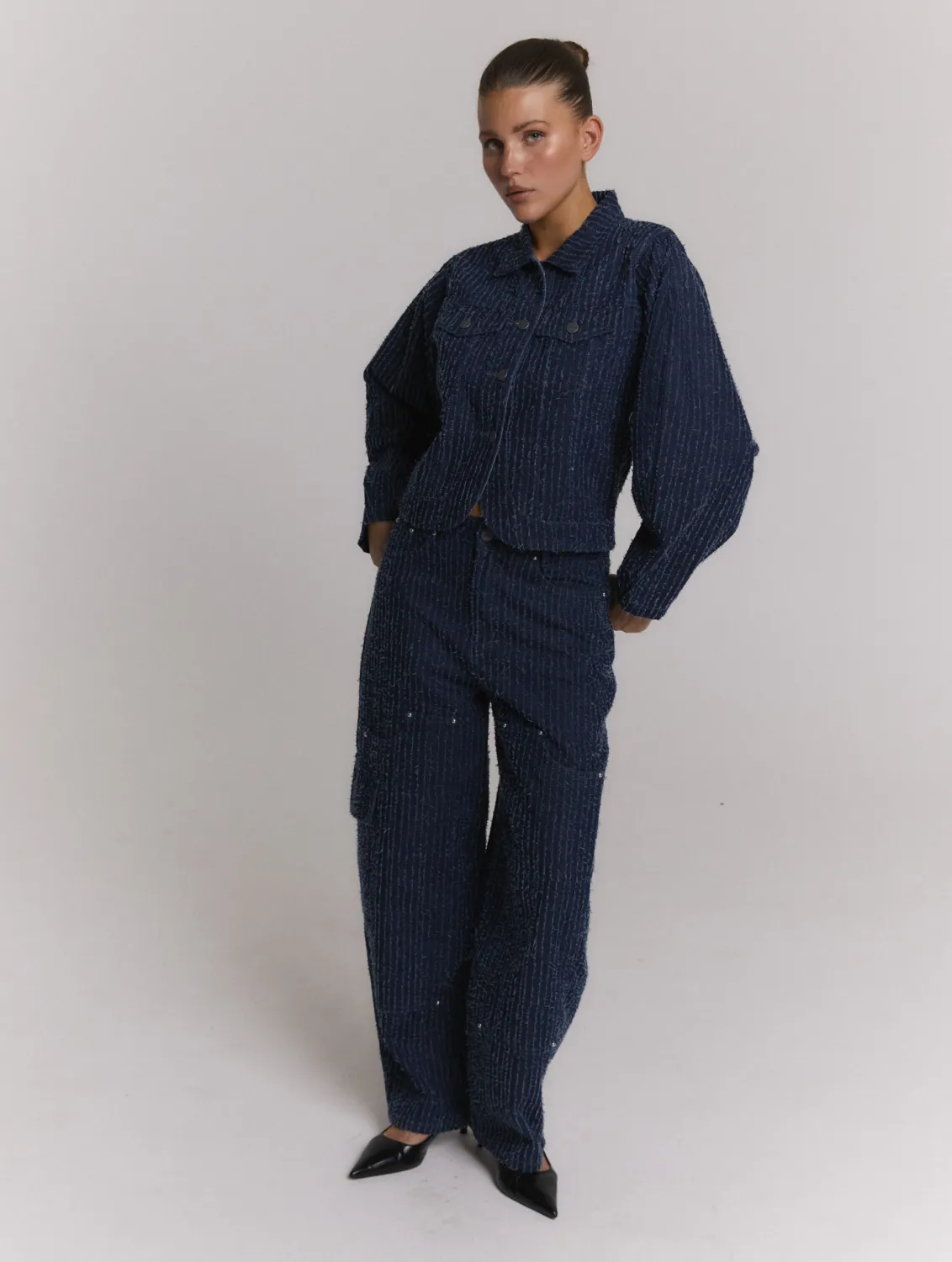 Refined COCO JEANS R2609174060 blue denim