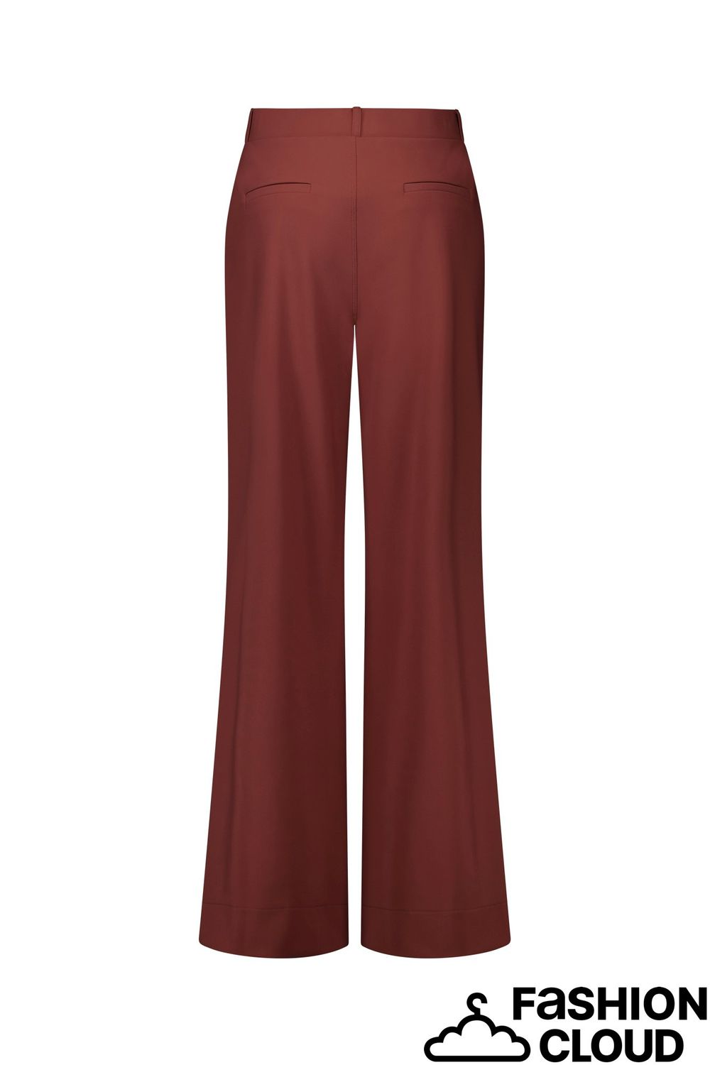 Studio Anneloes Lexie bonded trousers 14073 chestnut