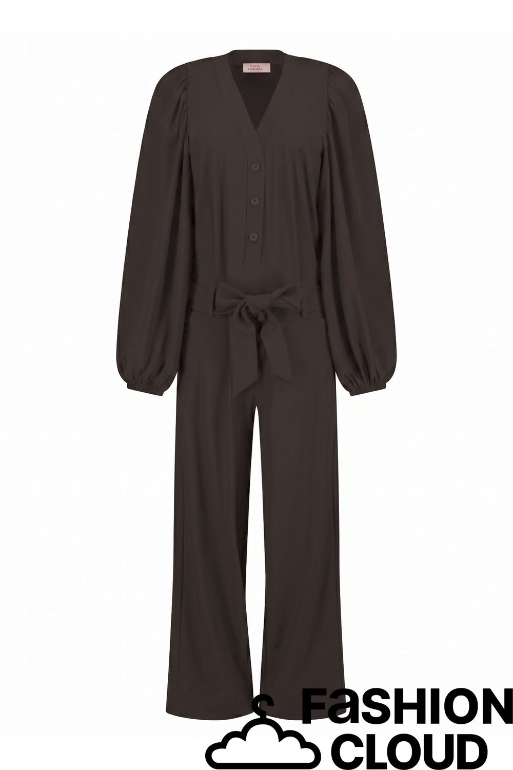 Studio Anneloes Cherie jumpsuit 94854 espresso Studio Anneloes Cherie jumpsuit 94854 espresso