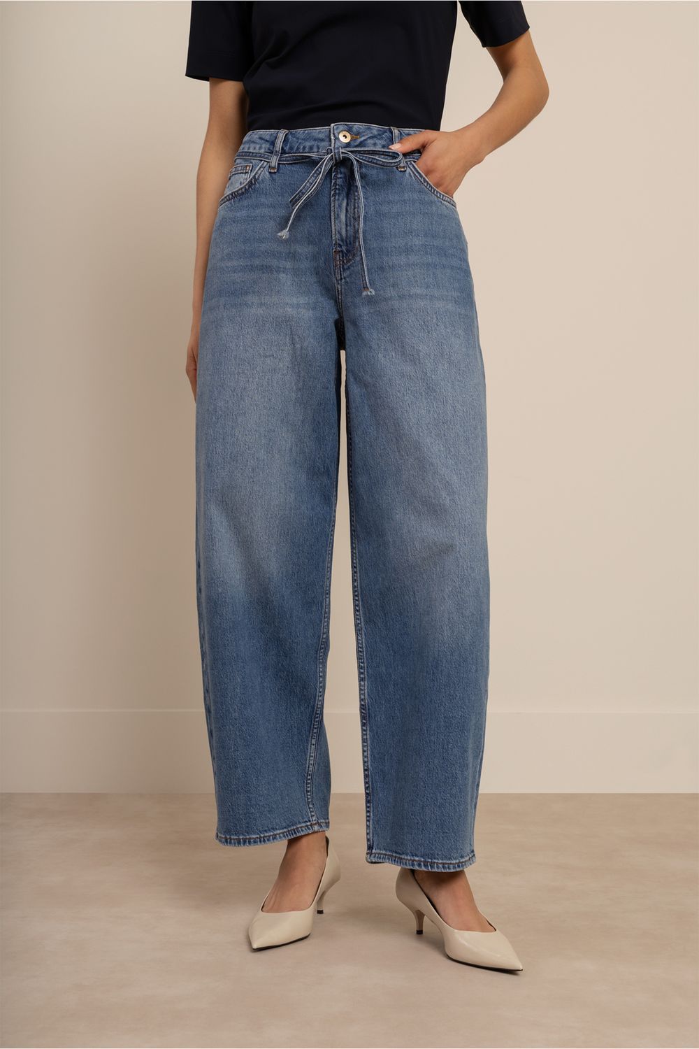 Studio Anneloes Babet denim trousers 94862 mid jeans