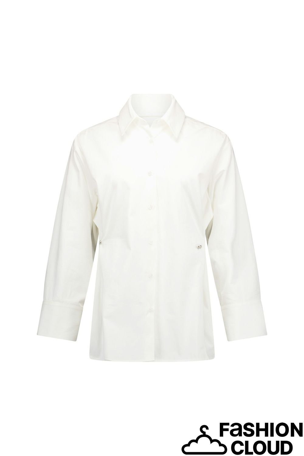 Studio Anneloes Arina poplin blouse 14104 white Studio Anneloes Arina poplin blouse 14104 white