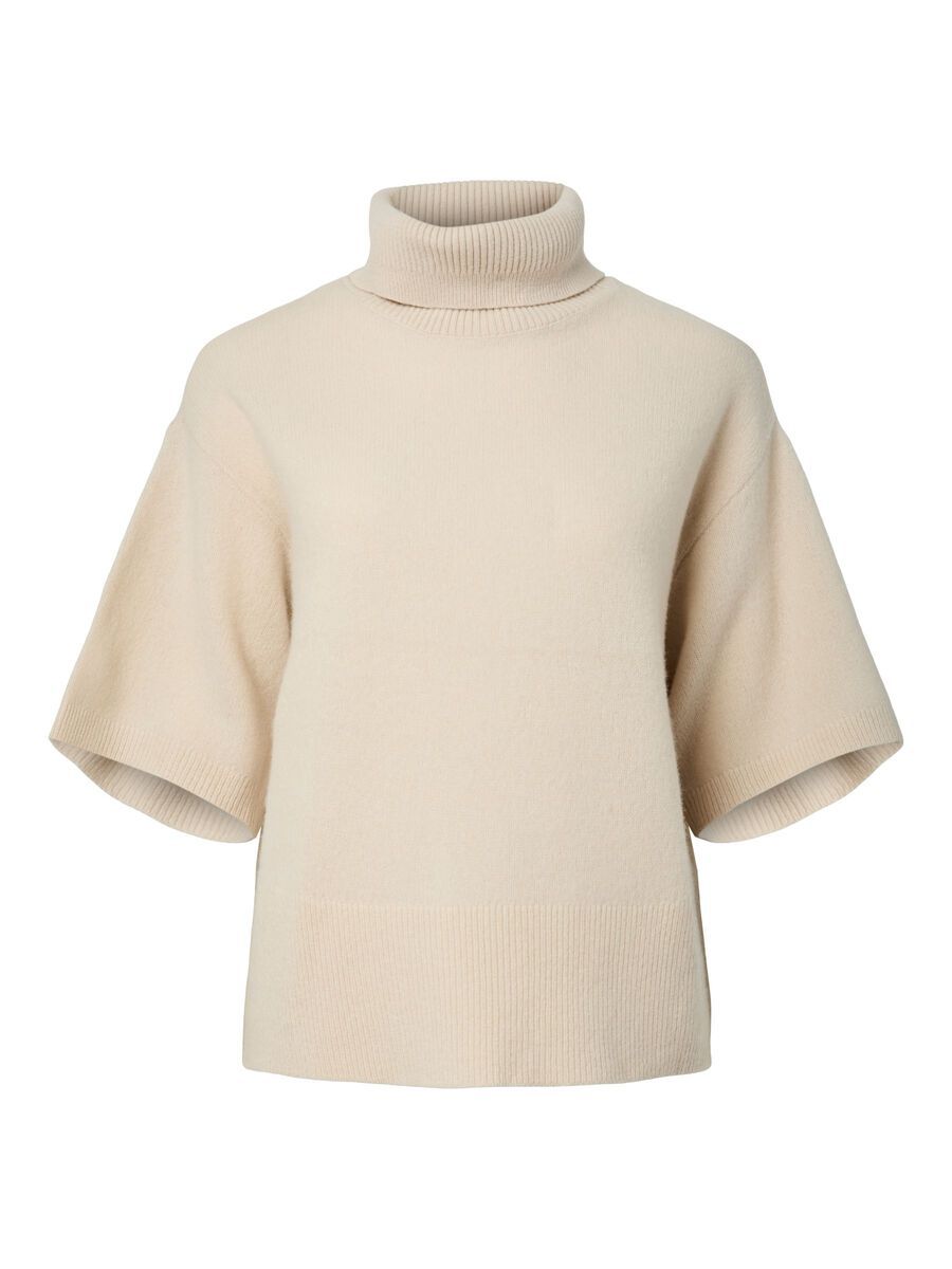 99999 - Algemene gro YASEMILA 2/4 WOOL KNIT PULLOVER S. : 26036037 Sandshell