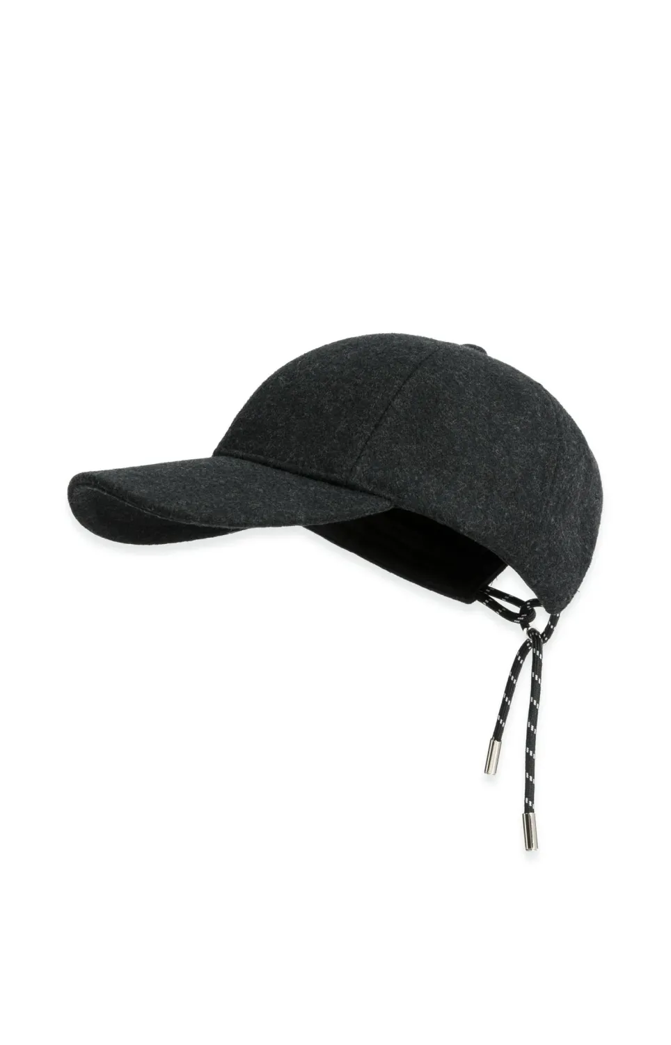 YaYa Wollen pet met verstelbaar tr 03-311017-609 HOLE BLACK